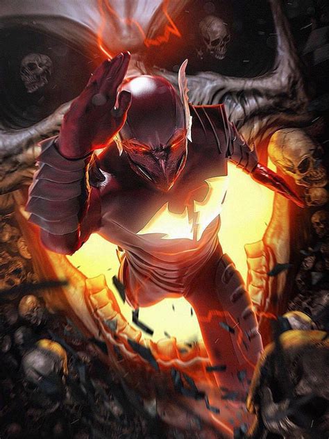 Red Death Batman Dark Knights Metal Dc Comics Art Batman Universe