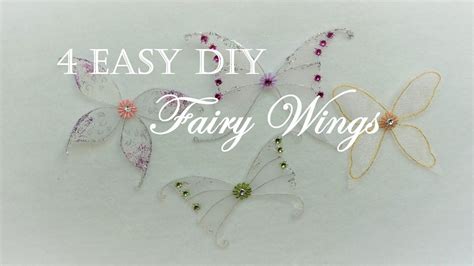 How To Make Fairy Wings For Dolls 4 Easy Diy Fairy Wings Huong