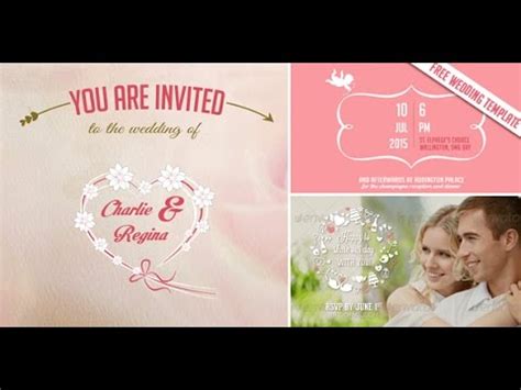 Invitation Templates After Effects Free (9) - TEMPLATES EXAMPLE