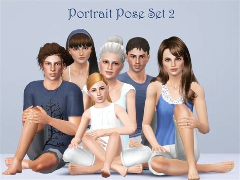 Pin On Sims 3 Portrait Poses