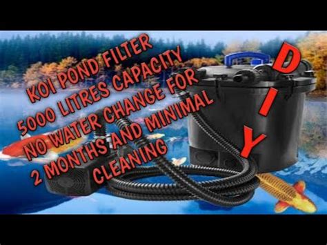 Filter media or plastic fencing. How to make a pond filter. How to make a pond canister filter. DIY Pond Filter. - YouTube