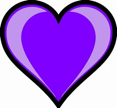 Purple Heart Clip Clipart Vector Notes Colon