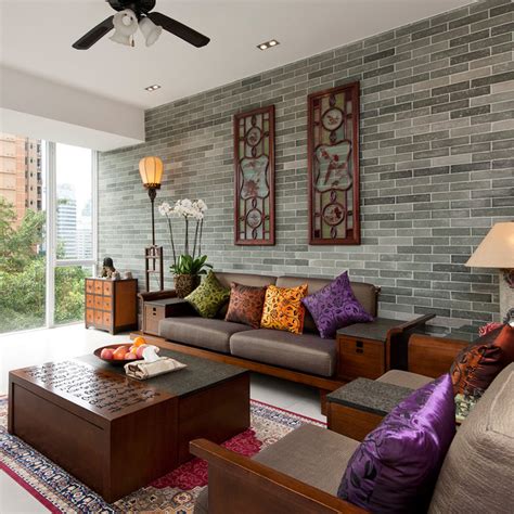15 Peaceful Asian Living Room Interiors Designed For Comfort