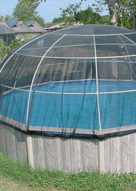 Retractable swimming pool enclosure parts and specifications. Pool Igloo - Above Ground Pool Enclosure | Pool cage, Above ground pool landscaping, Pool canopy