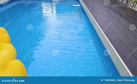 Water Caustic Background Water Waves And Lines Of Blue Tile Swimming Pool Stock Footage