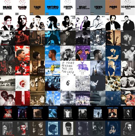 Every Drake Album Cover In The Style Of Every Drake Album Cover My Ig