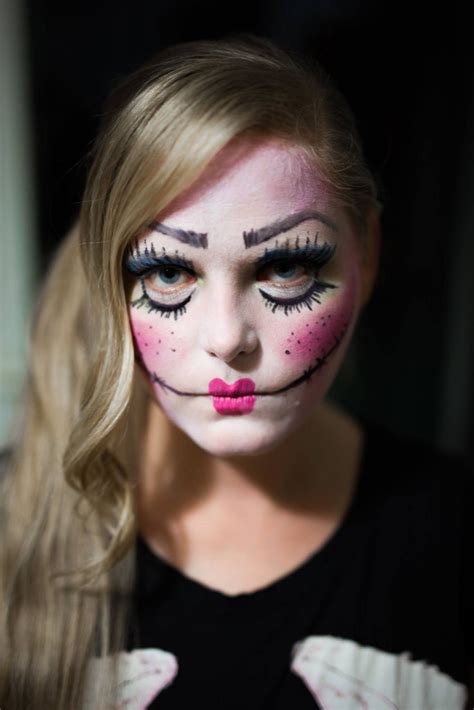 Halloween Horror Doll Makeup