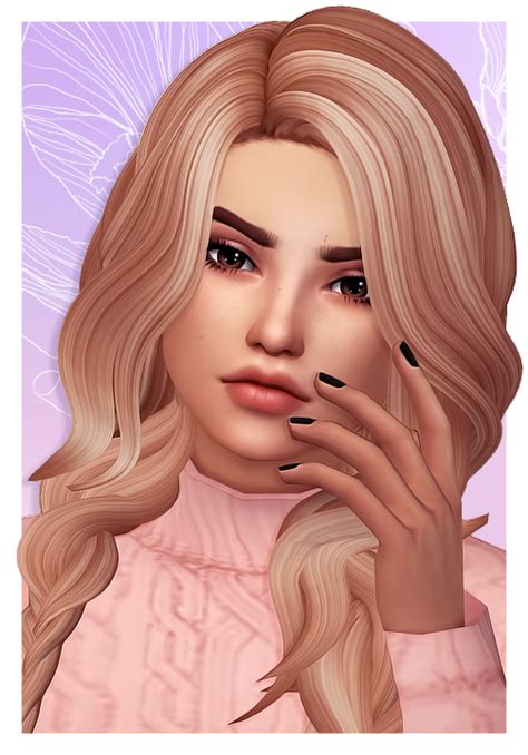 Pin By Deejay On Sims 4 Character Mods In 2021 Sims Hair Sims 4 Hair