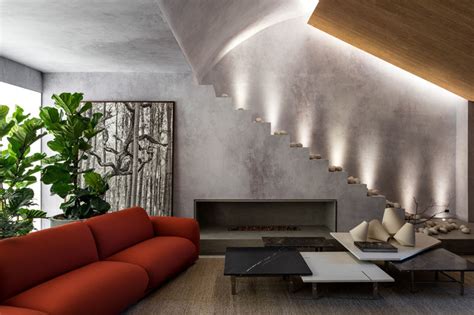 Earth Tones Set The Mood Of This Apartment Interior Design