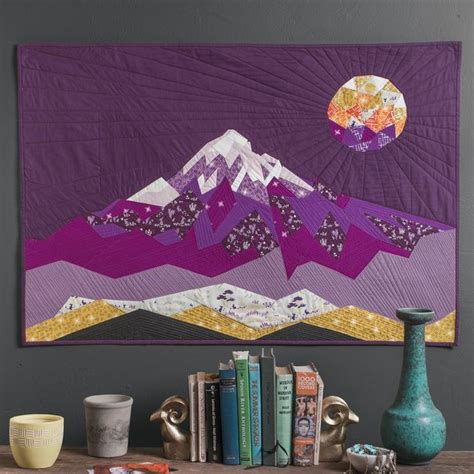 Mountain Pattern Mountain Quilts Quilts Landscape Quilts