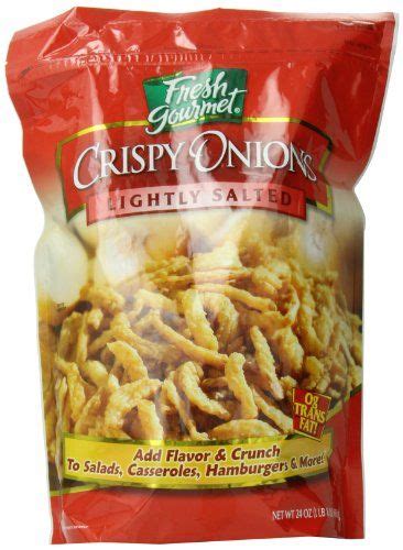We all eat food every day, but we are missing quality information about where that food actually comes from. Fresh Gourmet Crispy Onions, 24 Ounce Fresh Gourmet http ...