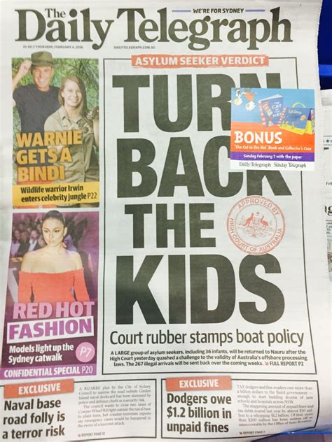 Newspaper Front Page Headlines Deemed Useless Australian Newsagency Blog