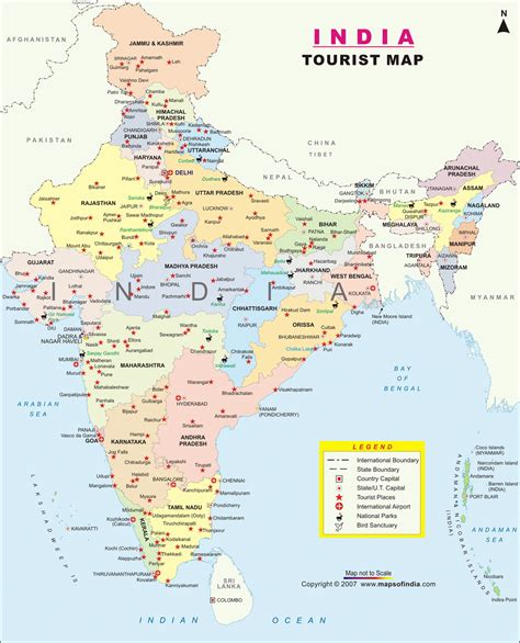 Map India Tourist Map Of India Tourist Map India Tourist India Map Vrogue