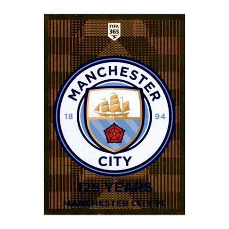 Sticker 51 Manchester City Fc Logo 130