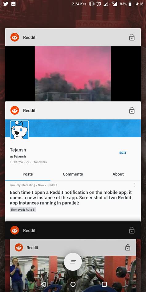 This is a timeline of reddit, an entertainment, social networking, and news website where registered community members can submit content, such as text posts or direct links. Each time I open a Reddit notification on the mobile app ...