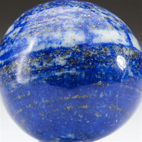 Genuine Polished Lapis Lazuli Sphere With Acrylic Display Stand 93g