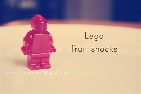 Lego Fruit Snacks Recipe Crosbie Crew Made With Jell O And