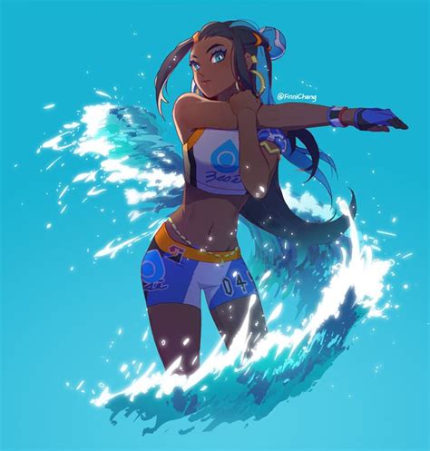 Nessa Is So Beautiful She Might Be My Favorite Pokemon Gym Leaders Pokemon Gym Pokemon Waifu