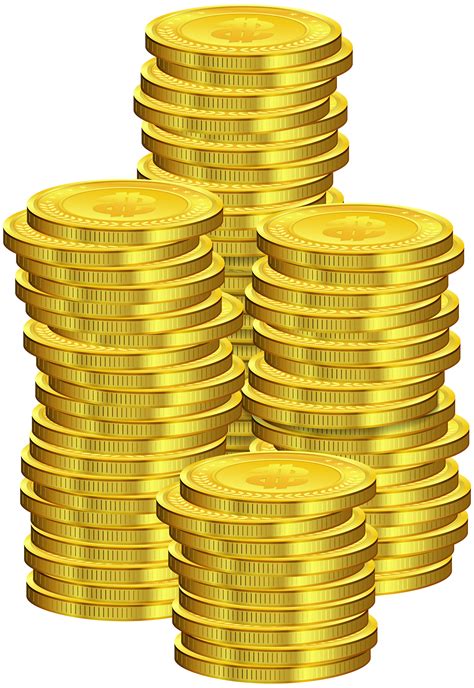 Gold Dollar Coins Png Clipart Best Web Clipart Clip A