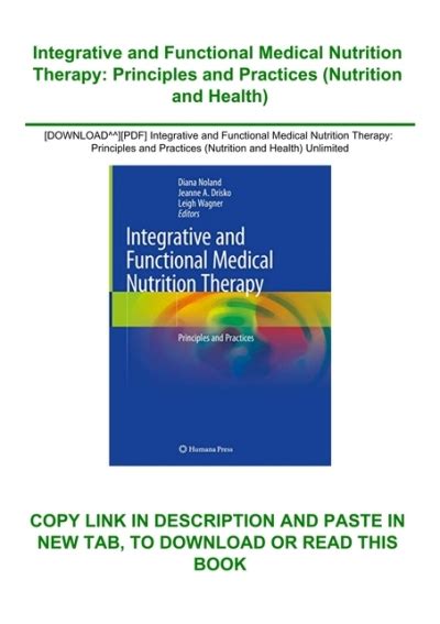 Download Pdf Integrative And Functional Medical Nutrition Therapy