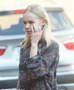 Kate Bosworth Displays Her Natural Beauty While Make Up Free In London Daily Mail Online