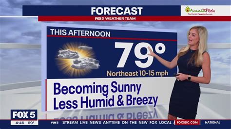 Fox 5 Weather Forecast For Thursday August 31