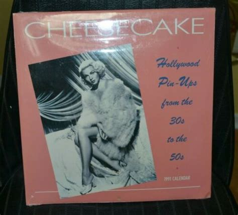 Vintage 1991 Retro Cheesecake Pin Up Calendar New Greer Garson Mary