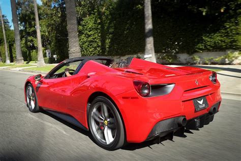 Unless you have a distinct preference for the feel of wind whipping through your. Red Ferrari 488 Spider Rental Los Angeles - Rent a Ferrari 488 Spider