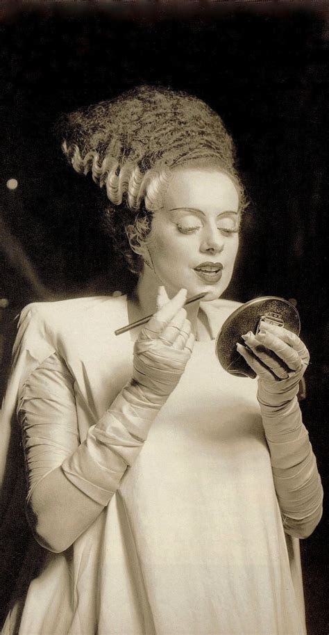 Iconic Elsa Lanchester In The Greatest Horror Sequel Of All Time The