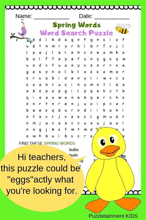 Pin On Word Search Puzzles For Kids