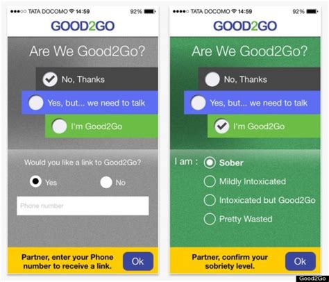 Good Go Is An App For Consenting To Sex Huffpost