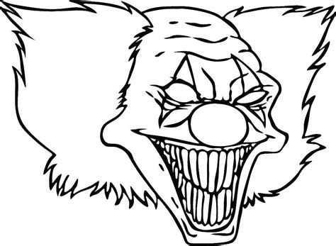 Paints the face under the evil clown. Clown Drawings | Free download on ClipArtMag