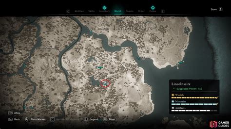 Treasure Hoard Maps Lincolnscire Artifacts Assassin S Creed