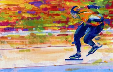 Painting Le Tour Painting Winter Olympics Sochi 2014
