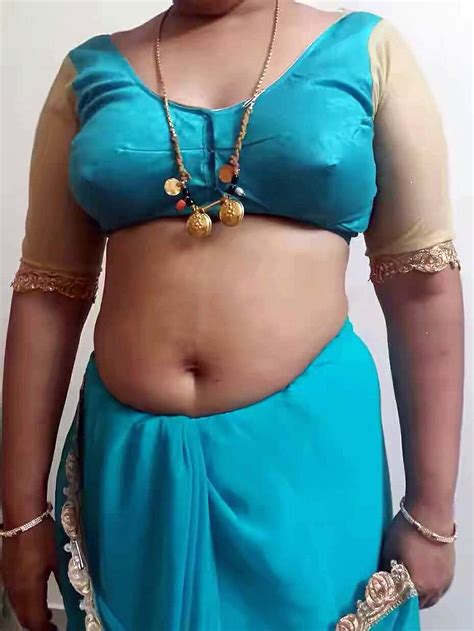 Hot Telugu Aunty In Tight Blouse Photos