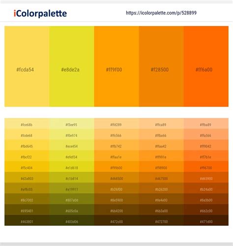 76 Latest Color Schemes With Orange Peel Color Tone Combinations 2022 Icolorpalette