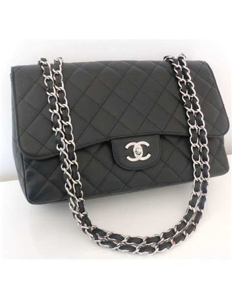 Sac Chanel Timeless Grand Modele Noir Caviar Atoutluxe Boutique