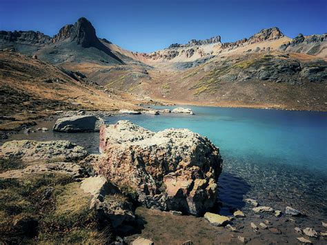 Ice Lake In The San Juan Mountains Photograph By Trice Jacobs Fine