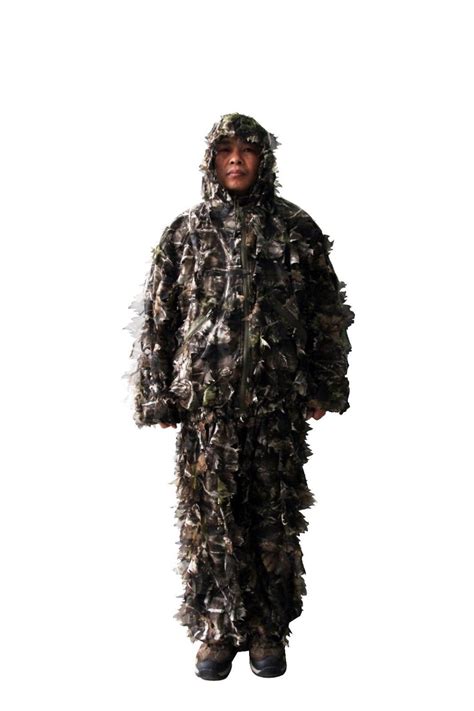 Ghillie Suit Woodland Camo Hunting Camouflage 3d Premium Hunting Camo