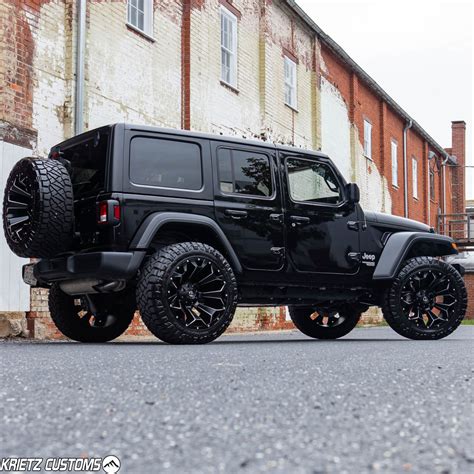 Lifted 2020 Jeep Wrangler Jl With 25 Inch Rough Country Lift Kit And