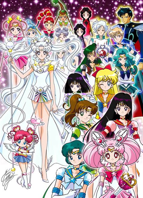 Marco Albiero Aino Minako Amazoness Quartet Artemis Sailor Moon Cerecere Sailor Moon