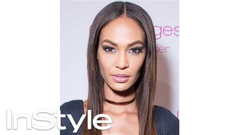 How To Get Joan Smalls Silvery Smokey Eye Tutorial I Instyle Youtube