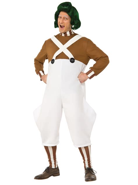 Charlie And The Chocolate Factory Oompa Loompa Deluxe Costume Adult