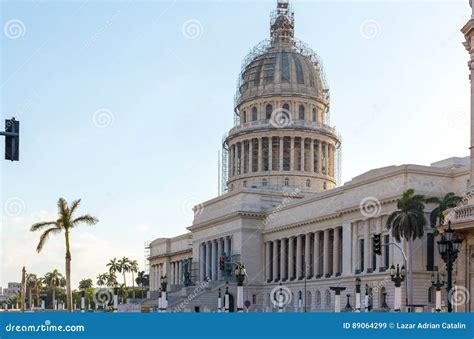 The Capitol In Havana Cuba Stock Image Image Of Summer Cuba 89064299