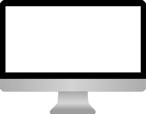 Monitor Pantalla Equipo Gráficos Vectoriales Gratis En Pixabay