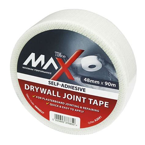 Drywall materials you may need include drywall sheets, mud, and tape. Performance Drywall Joint Scrim Tape 50mm x 90m Roll ...