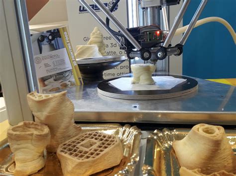 Fast food benefits dramatically from economies of scale. 3D printed Food WASPS's choice is gluten free - Living ...