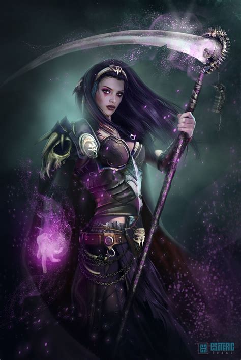 The Best 21 Female Necromancer Fantasy Art