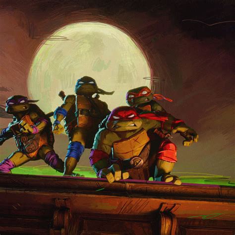 1080x1080 Resolution 4k Teenage Mutant Ninja Turtles 2023 Movie