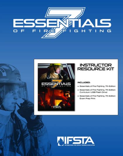 Essentials Of Fire Fighting 7th Edition Instructor Resource Kit Ifsta